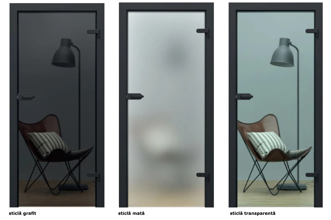Porta Glass, ușa interioară cu geam perfectă pe care o cauți