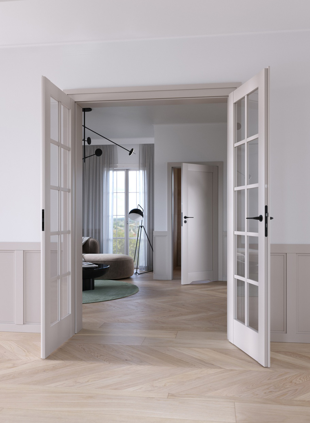 Porta VERRO – eleganță cu sticlă pentru orice stil