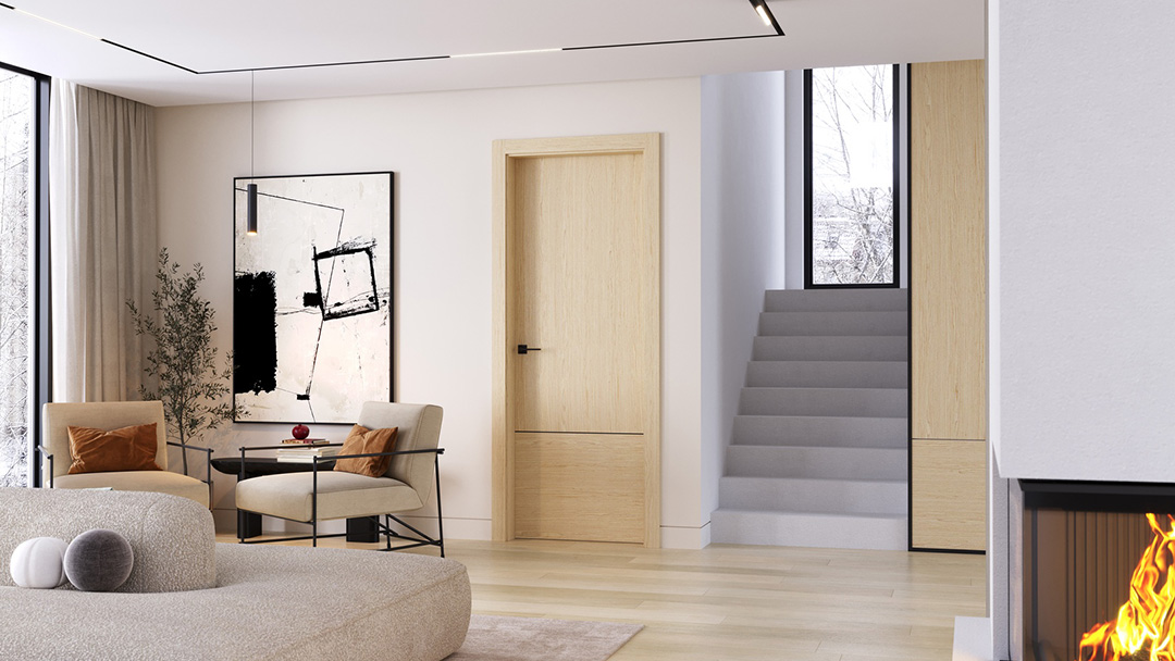 Natura Verdino în interioare calde, luminoase și echilibrate