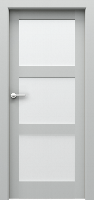 Ușă Porta Balance D.3 cu trei panouri vitrate