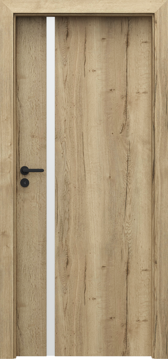 Ușă Porta Resist model 4.A cu sticlă – linia Vertical