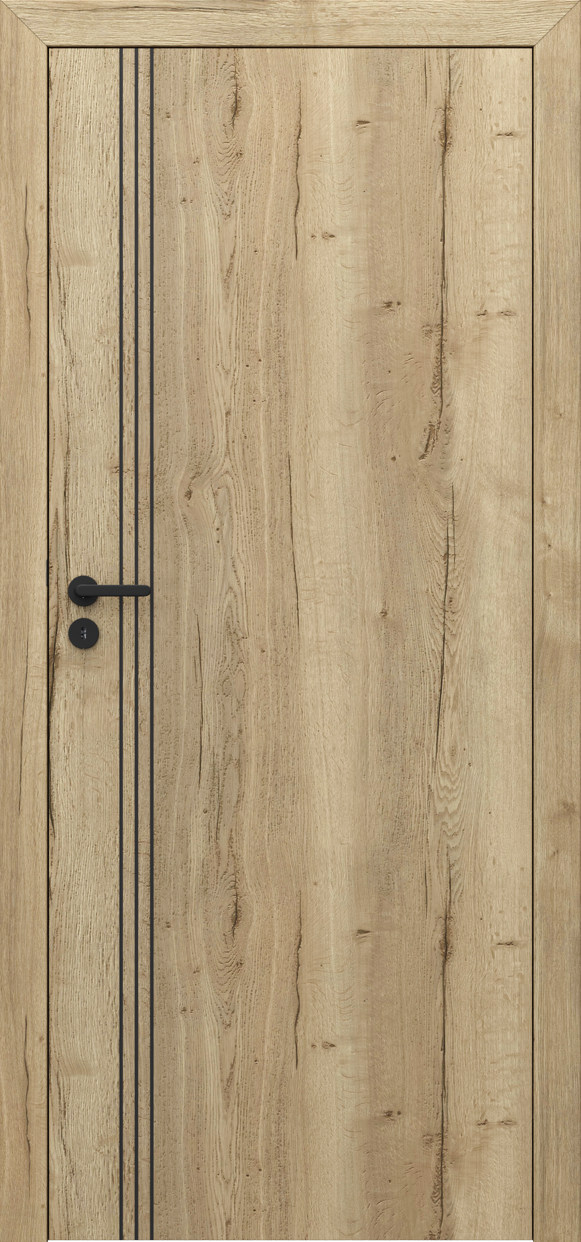 Ușă Porta Resist model B.1 cu inserții – linia Vertical