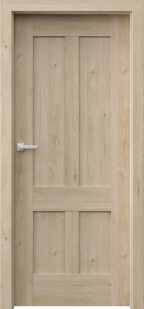 Ușă de interior PORTA CRAFT C.0, model cu panouri decorative
