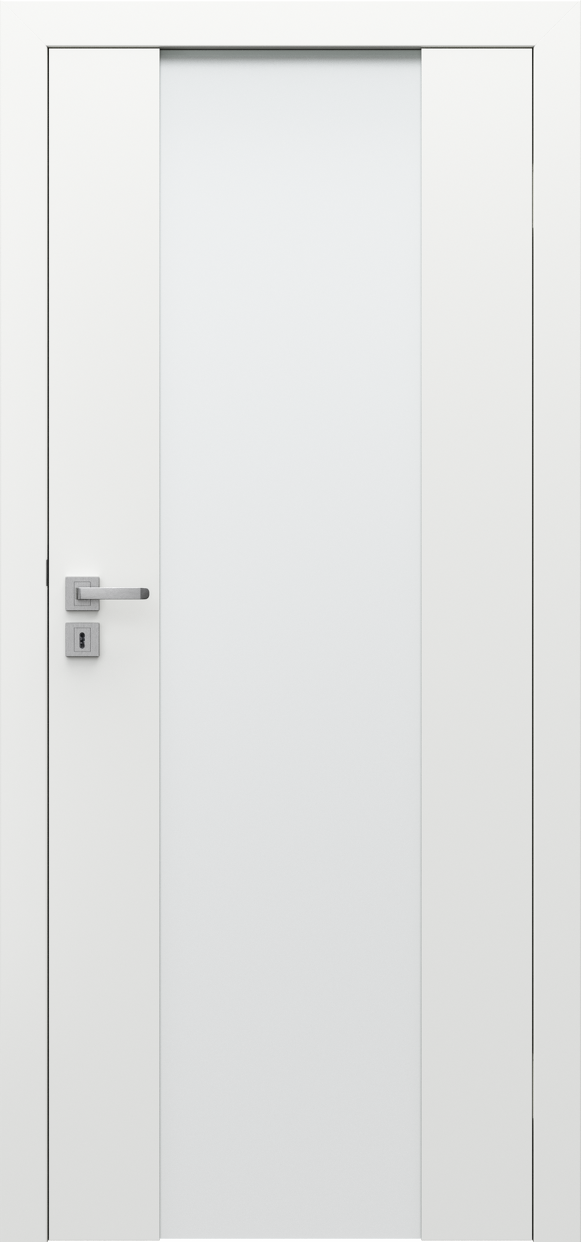 Ușă de interior PORTA FOCUS PREMIUM 4.B cu suprafață vitrată verticală