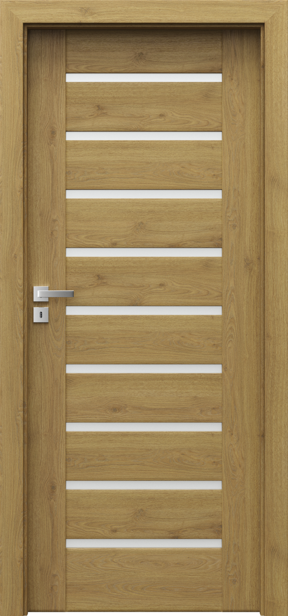 Ușă de interior Porta Concept A.9 cu inserții vitrate orizontale