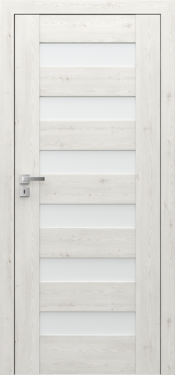 Ușă de interior Porta Concept C.6 cu inserții vitrate orizontale