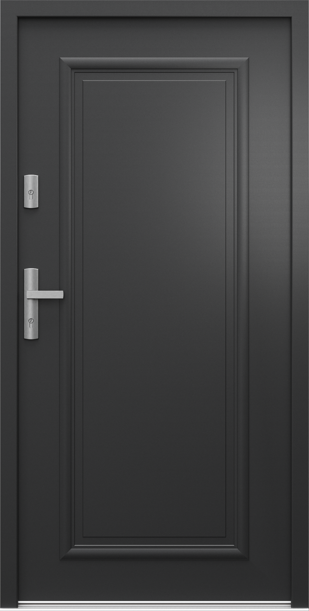 Ușă de exterior PORTA THERMO CLASSIC C.1, vedere din exterior