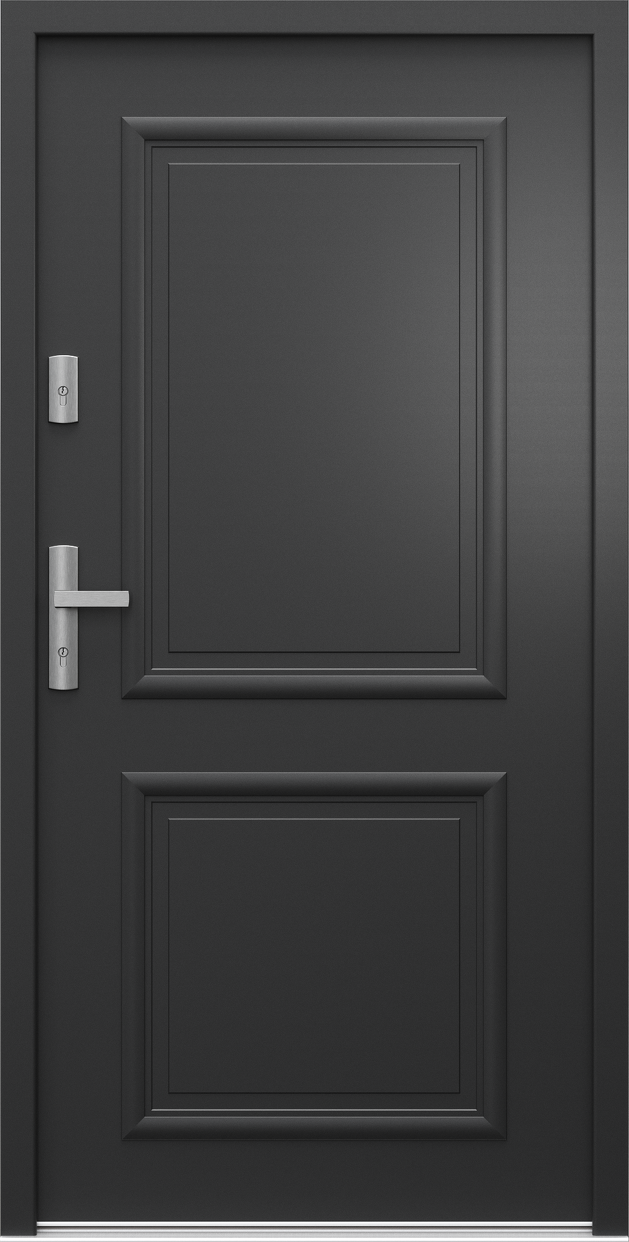 Ușă de exterior PORTA THERMO CLASSIC C.2, vedere din exterior