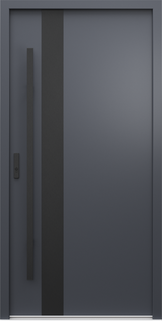 Ușă de exterior PORTA THERMO MODERN M.2, vedere din exterior