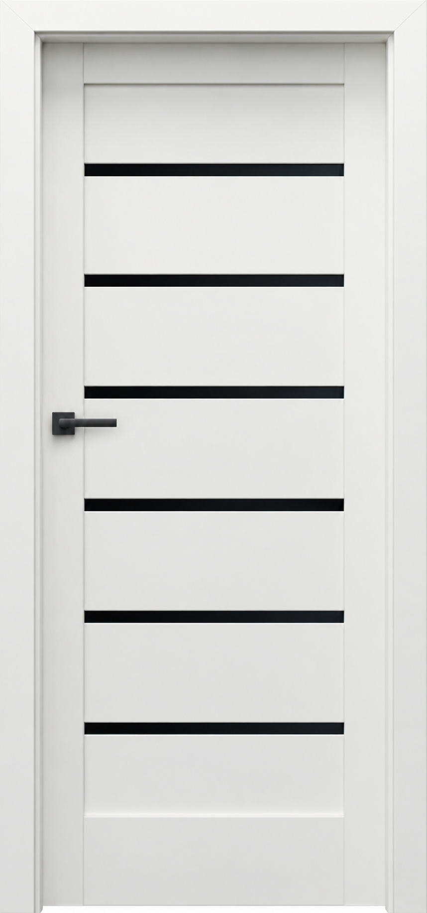 Ușă Porta Verte Home J.6 cu sticlă neagră