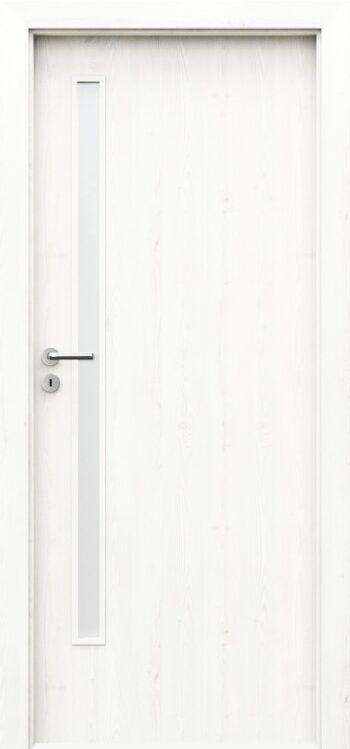Ușă de interior PORTA FIT I.9 cu inserție vitrată verticală